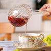 Swirl Glass Coffee Pot, Borosilicate Glass - CRYSTALIA GLASS